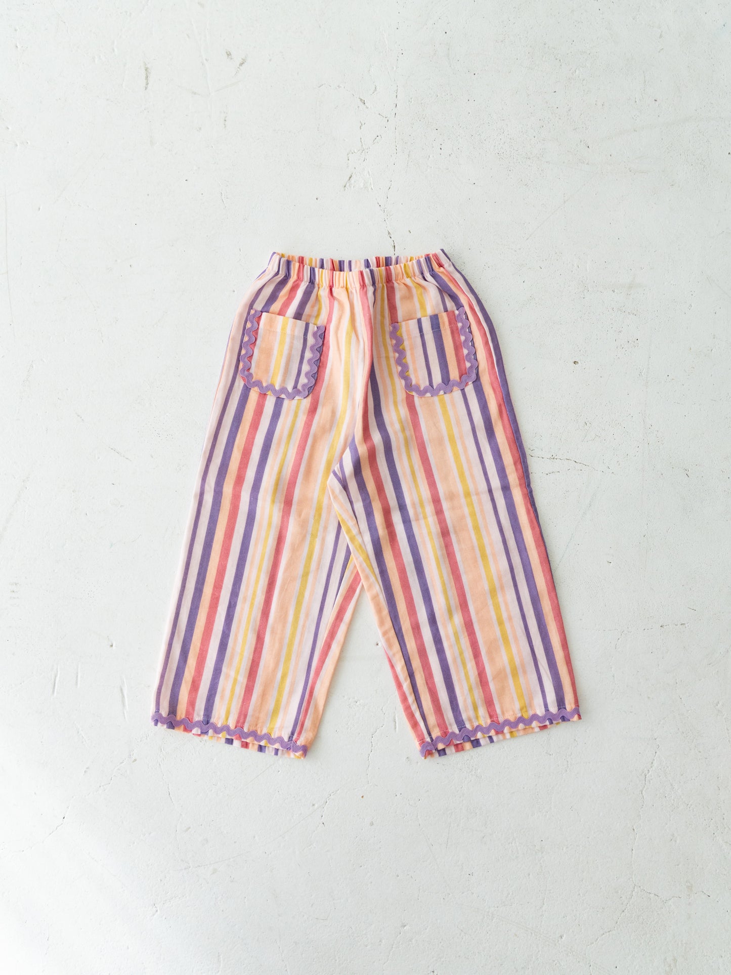 Stripe pocket pants (RRP: 208 RMB)