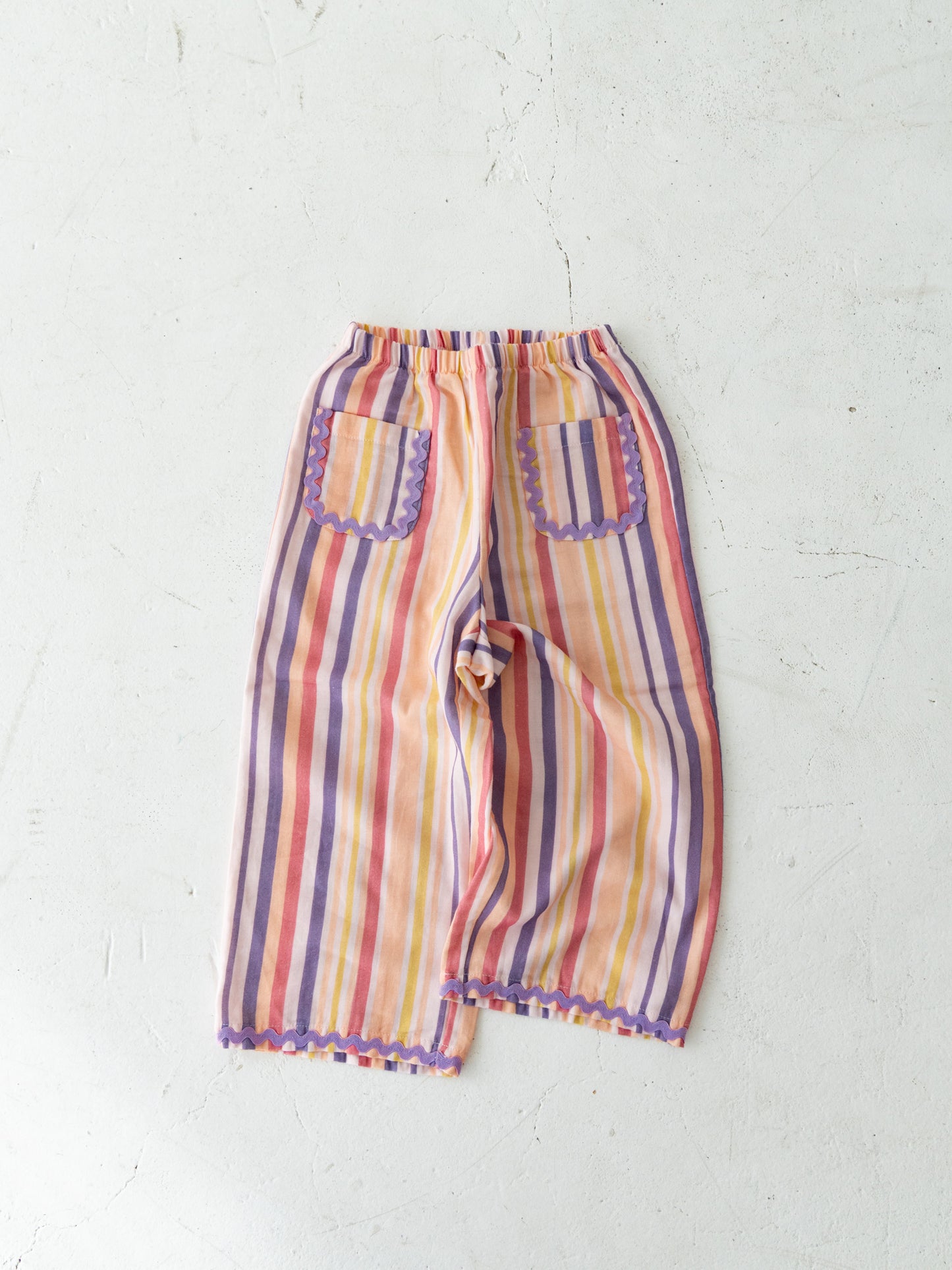 Stripe pocket pants (RRP: 208 RMB)