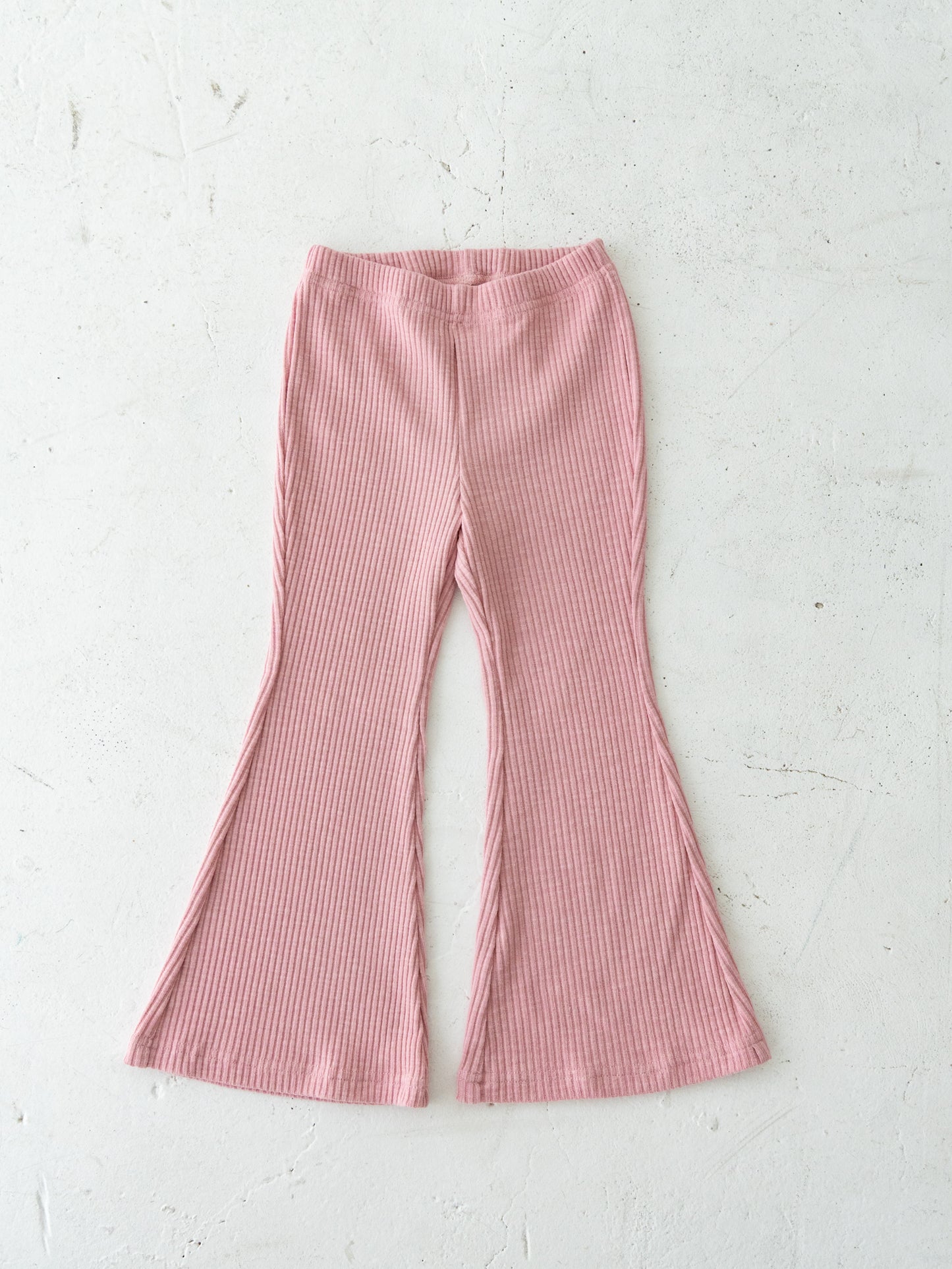 Ribbed flare pants (RRP: 185 RMB)