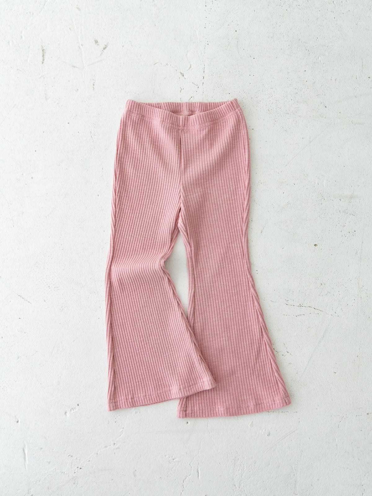 Ribbed flare pants (RRP: 185 RMB)