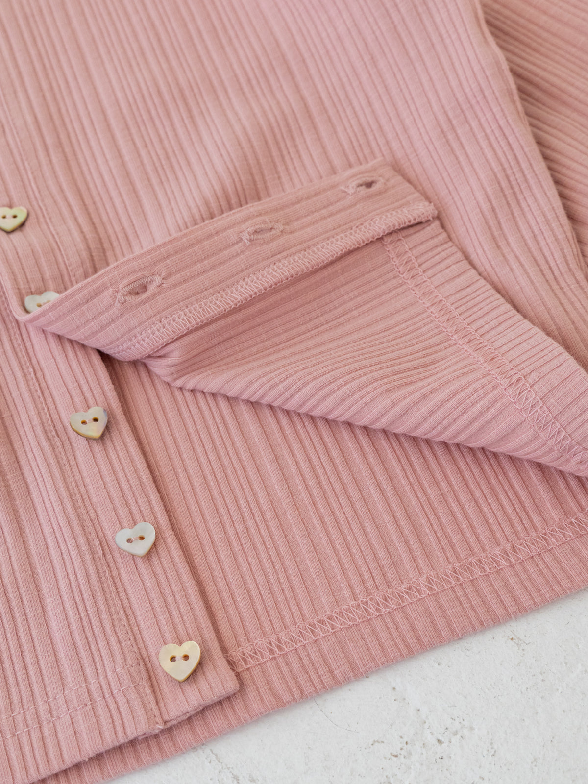 Ribbed cardigan (RRP: 231 RMB)