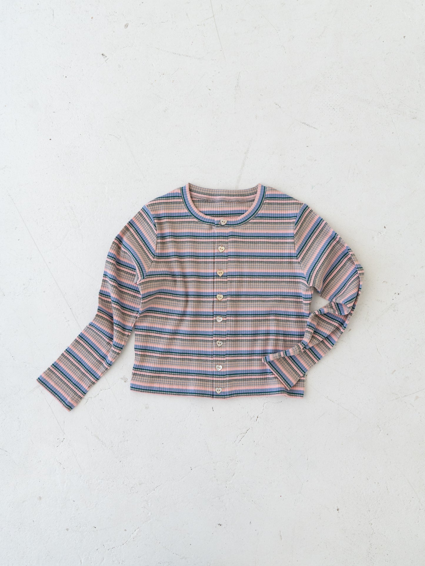 Ribbed cardigan (RRP: 231 RMB)