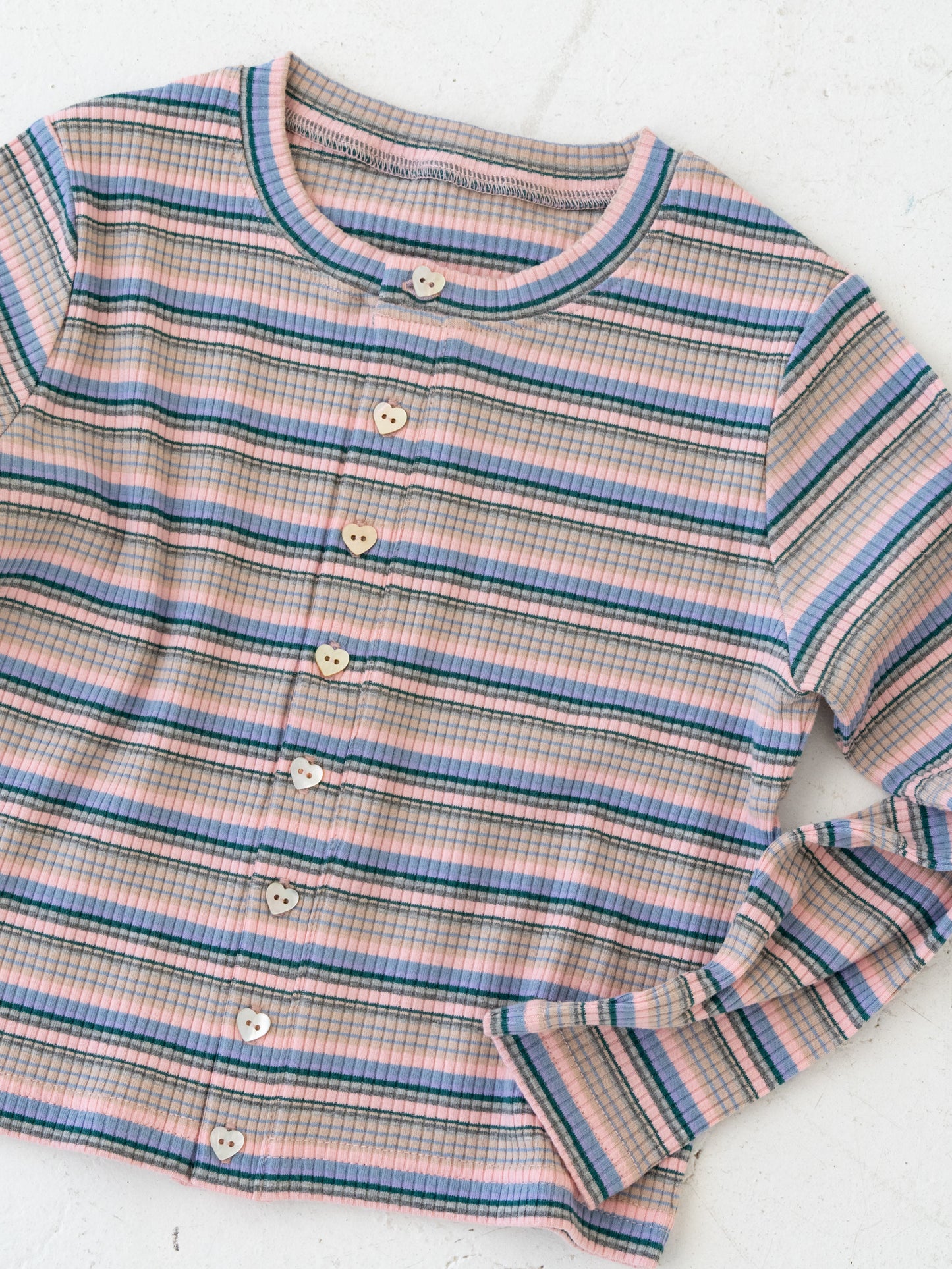 Ribbed cardigan (RRP: 231 RMB)