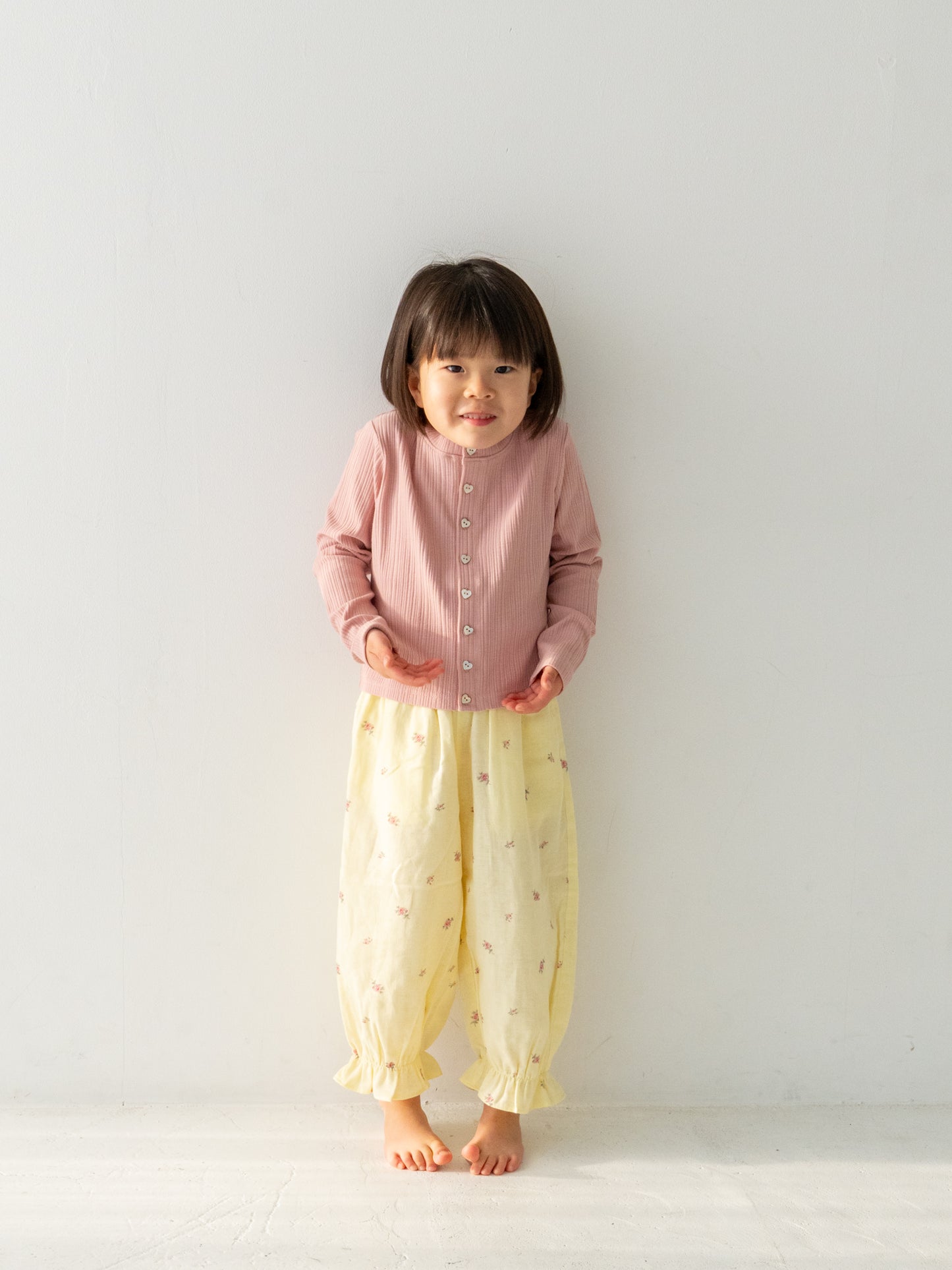 Ribbed cardigan (RRP: 231 RMB)