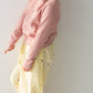 Ribbed cardigan (RRP: 231 RMB)
