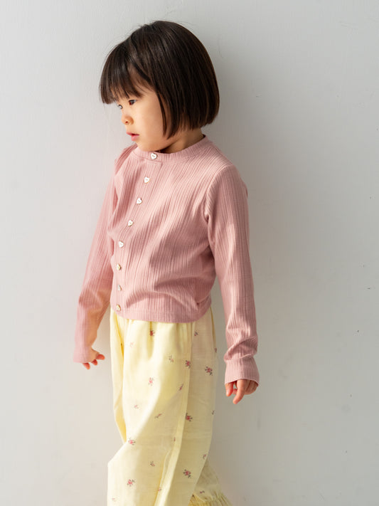 Ribbed cardigan (RRP: 231 RMB)