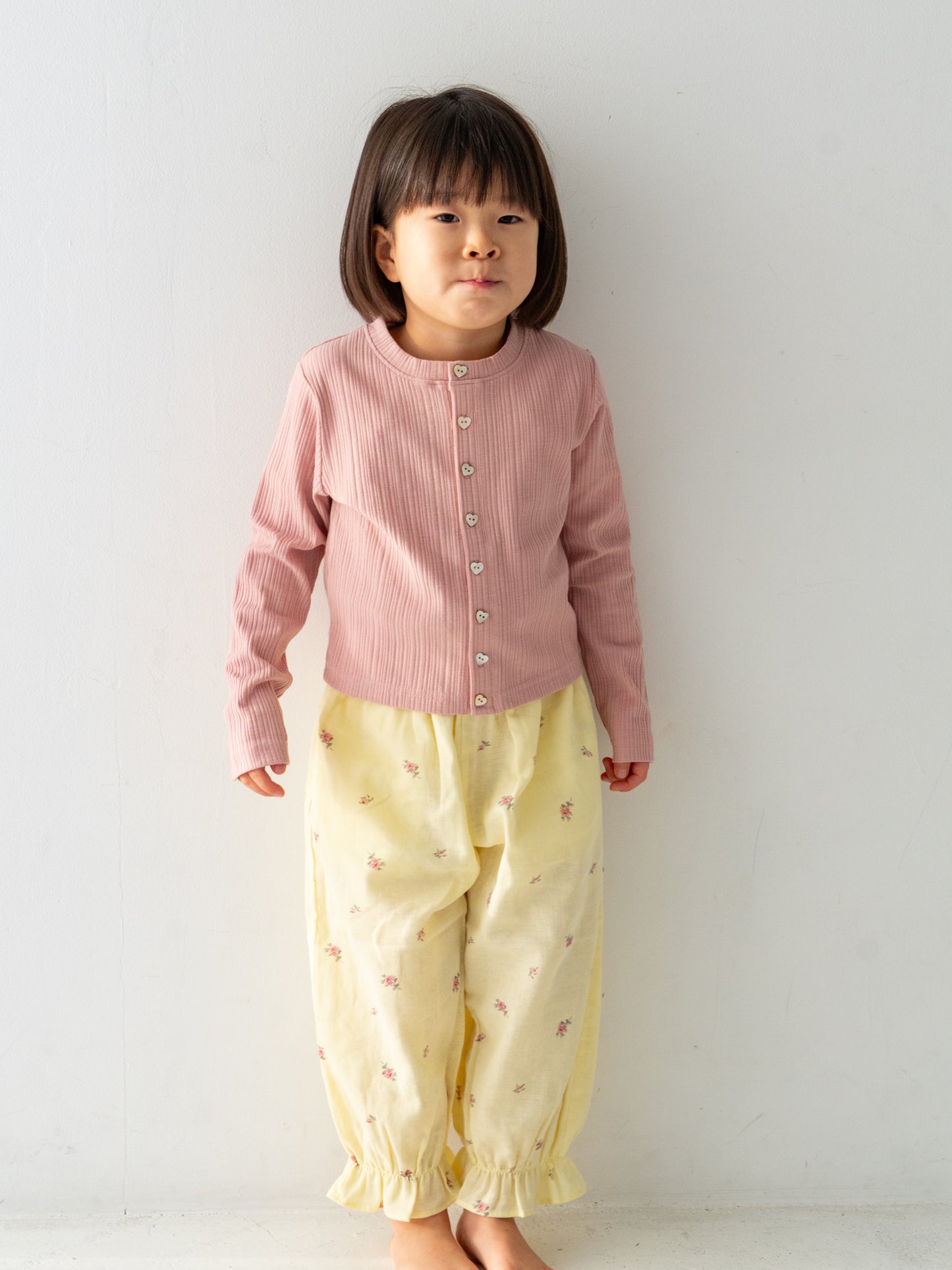 Ribbed cardigan (RRP: 231 RMB)
