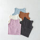 Ribbed sleeveless  (RRP: 169 RMB)