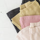 Ribbed flare pants (RRP: 185 RMB)