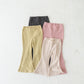 Ribbed flare pants (RRP: 185 RMB)