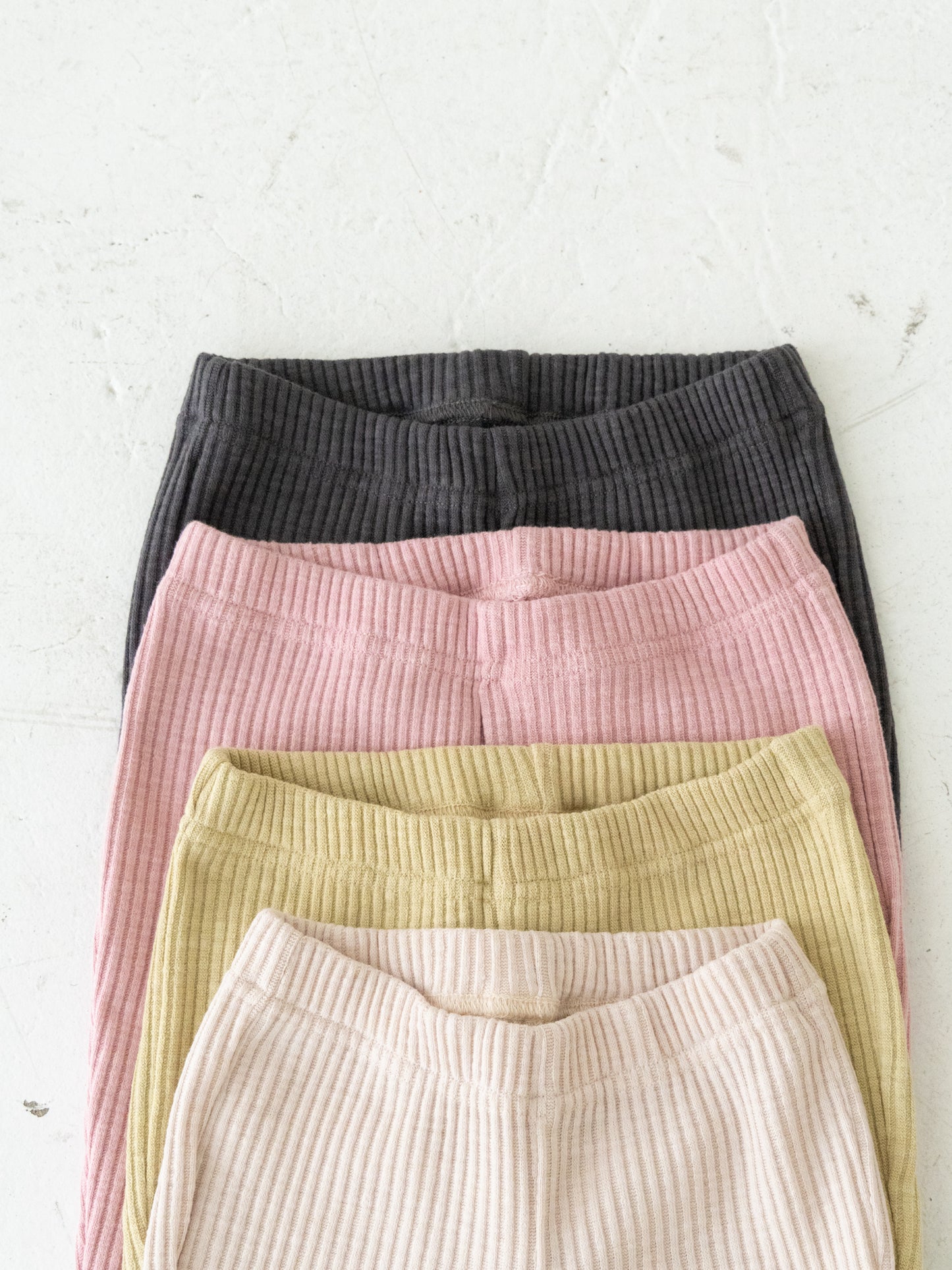 Ribbed flare pants (RRP: 185 RMB)