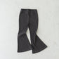 Ribbed flare pants (RRP: 185 RMB)