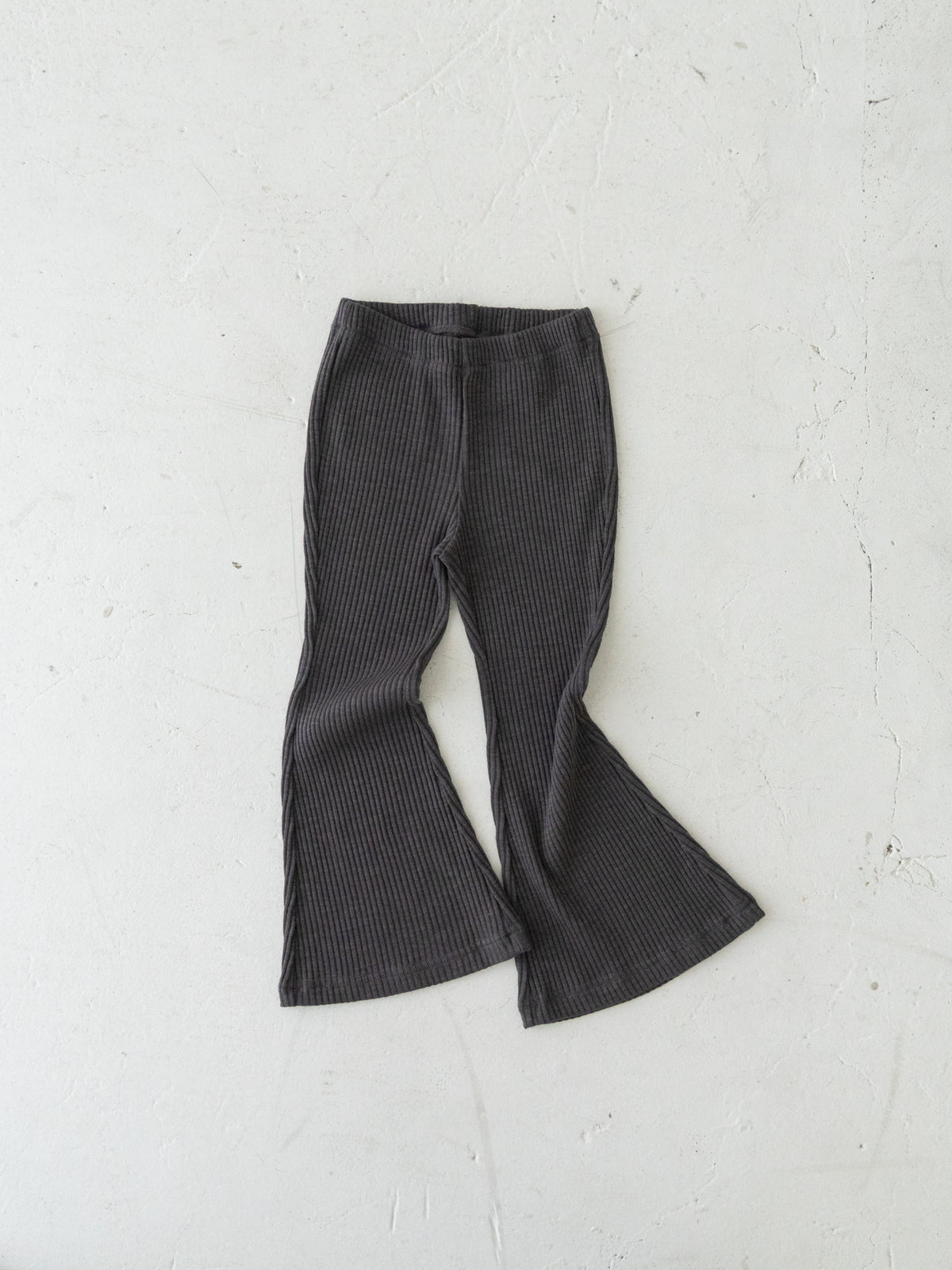Ribbed flare pants (RRP: 185 RMB)