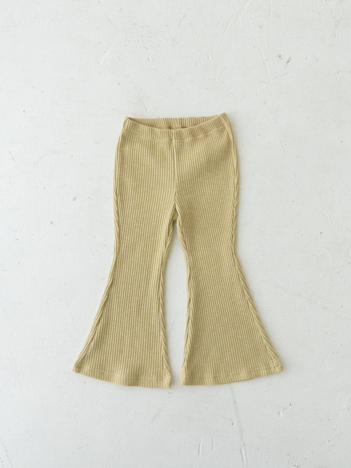 Ribbed flare pants (RRP: 185 RMB)