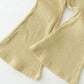 Ribbed flare pants (RRP: 185 RMB)