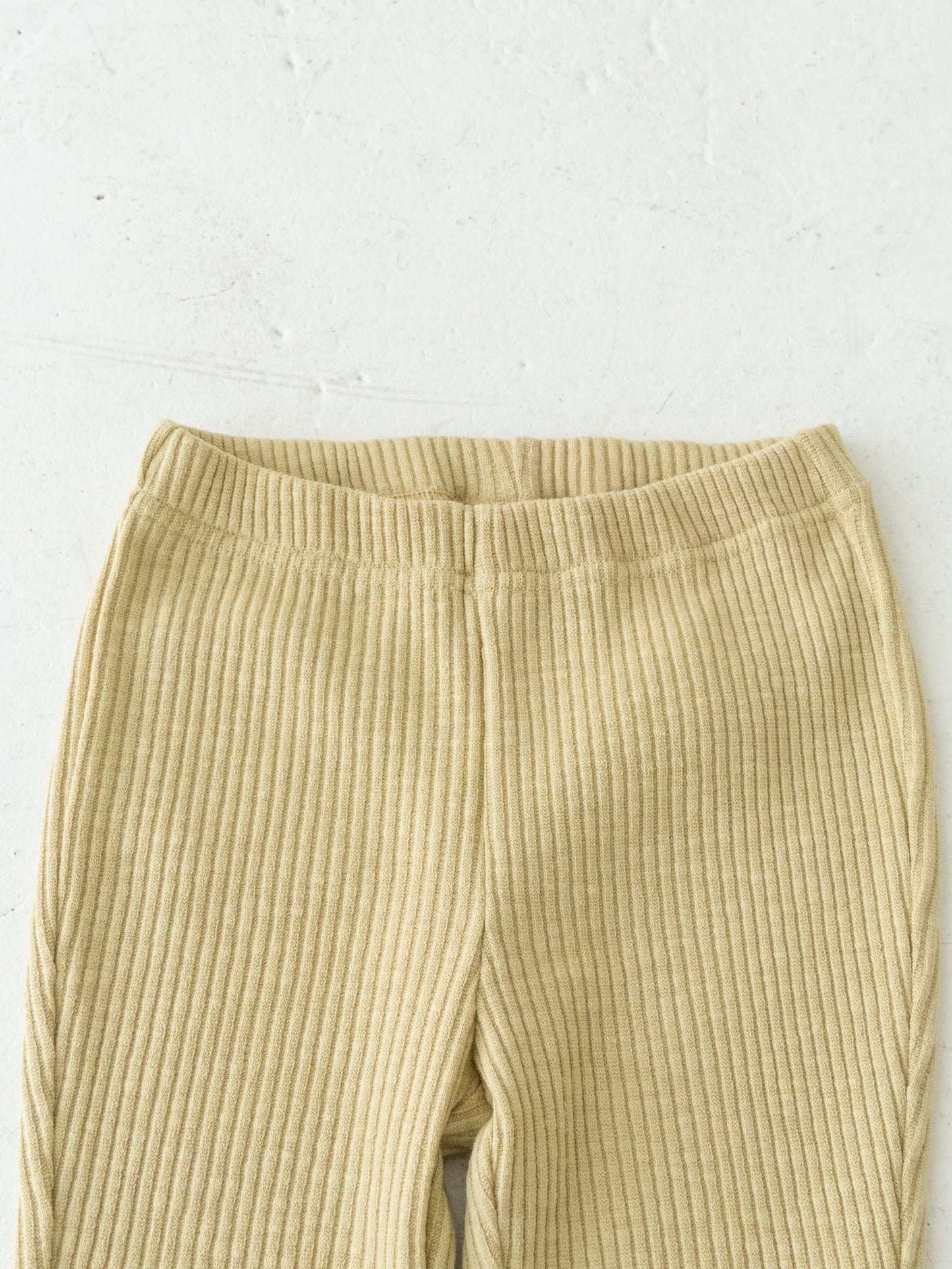 Ribbed flare pants (RRP: 185 RMB)