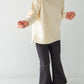 Ribbed flare pants (RRP: 185 RMB)