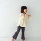Ribbed flare pants (RRP: 185 RMB)