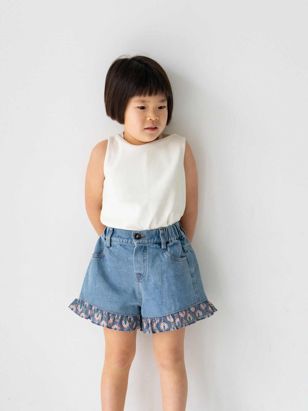 Ribbed sleeveless  (RRP: 169 RMB)