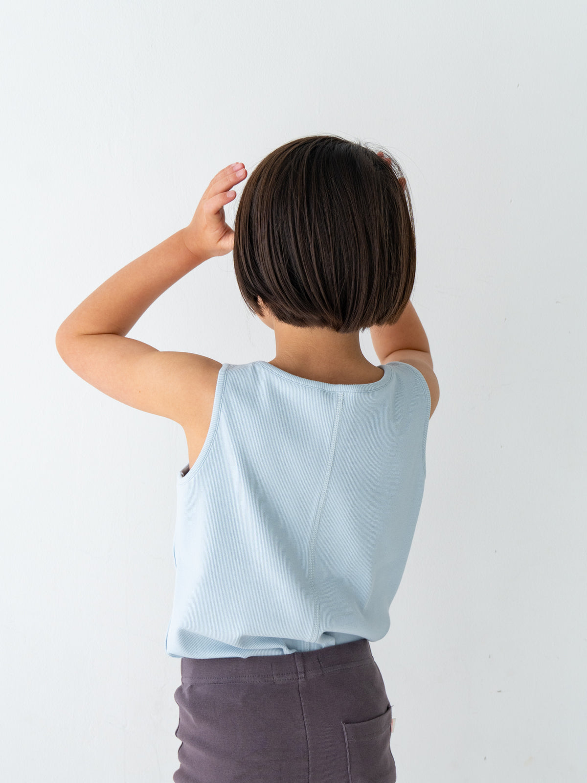 Ribbed sleeveless  (RRP: 169 RMB)