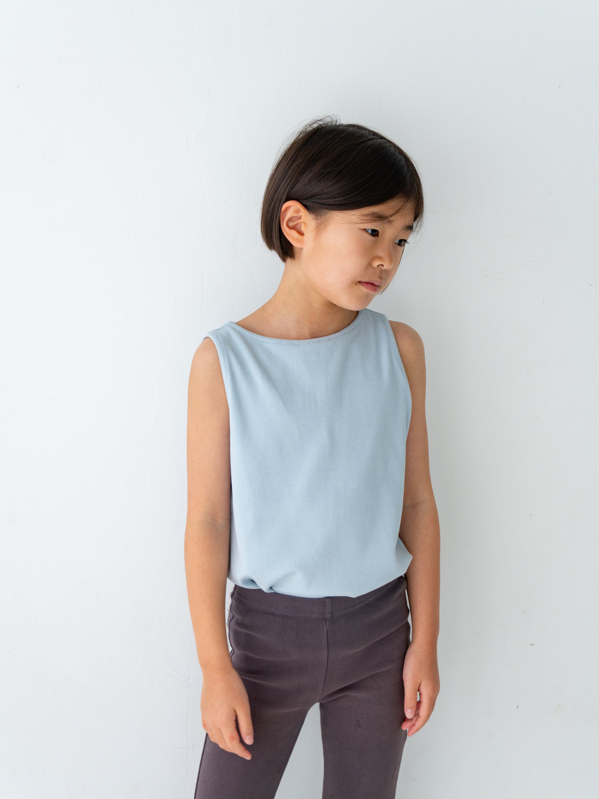Ribbed sleeveless  (RRP: 169 RMB)