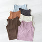 Ribbed sleeveless  (RRP: 169 RMB)