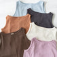 Ribbed sleeveless  (RRP: 169 RMB)