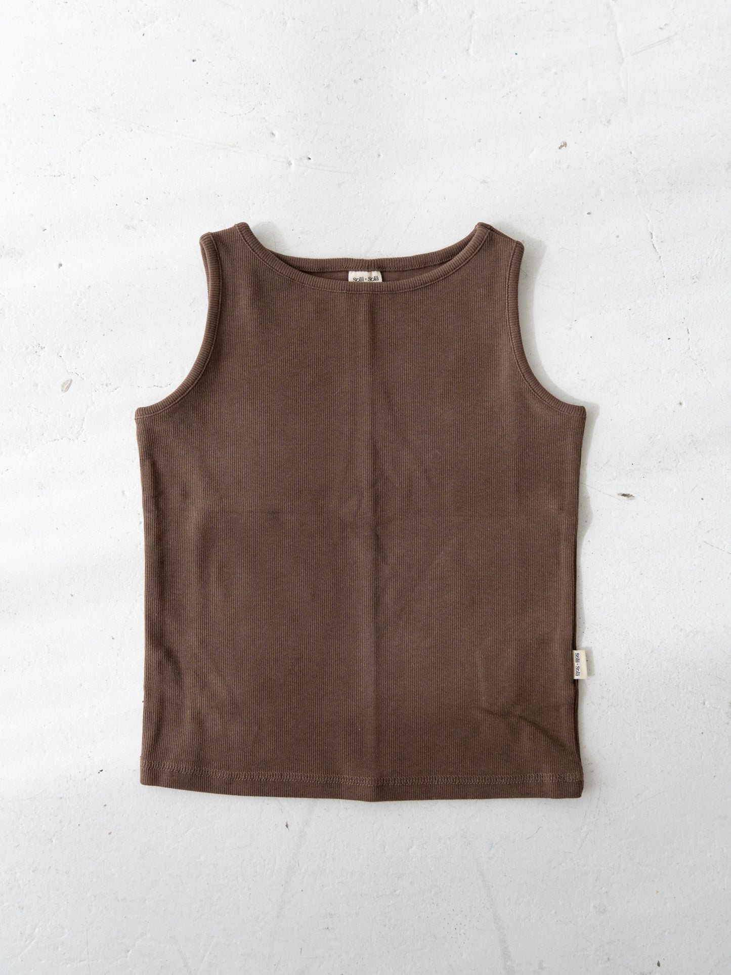 Ribbed sleeveless  (RRP: 169 RMB)