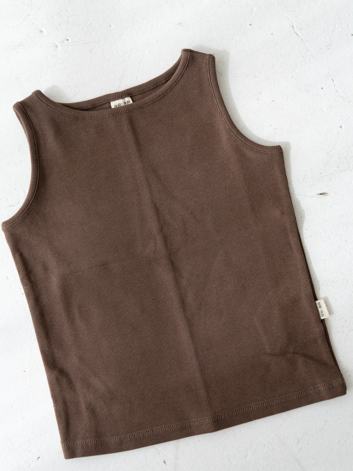 Ribbed sleeveless  (RRP: 169 RMB)