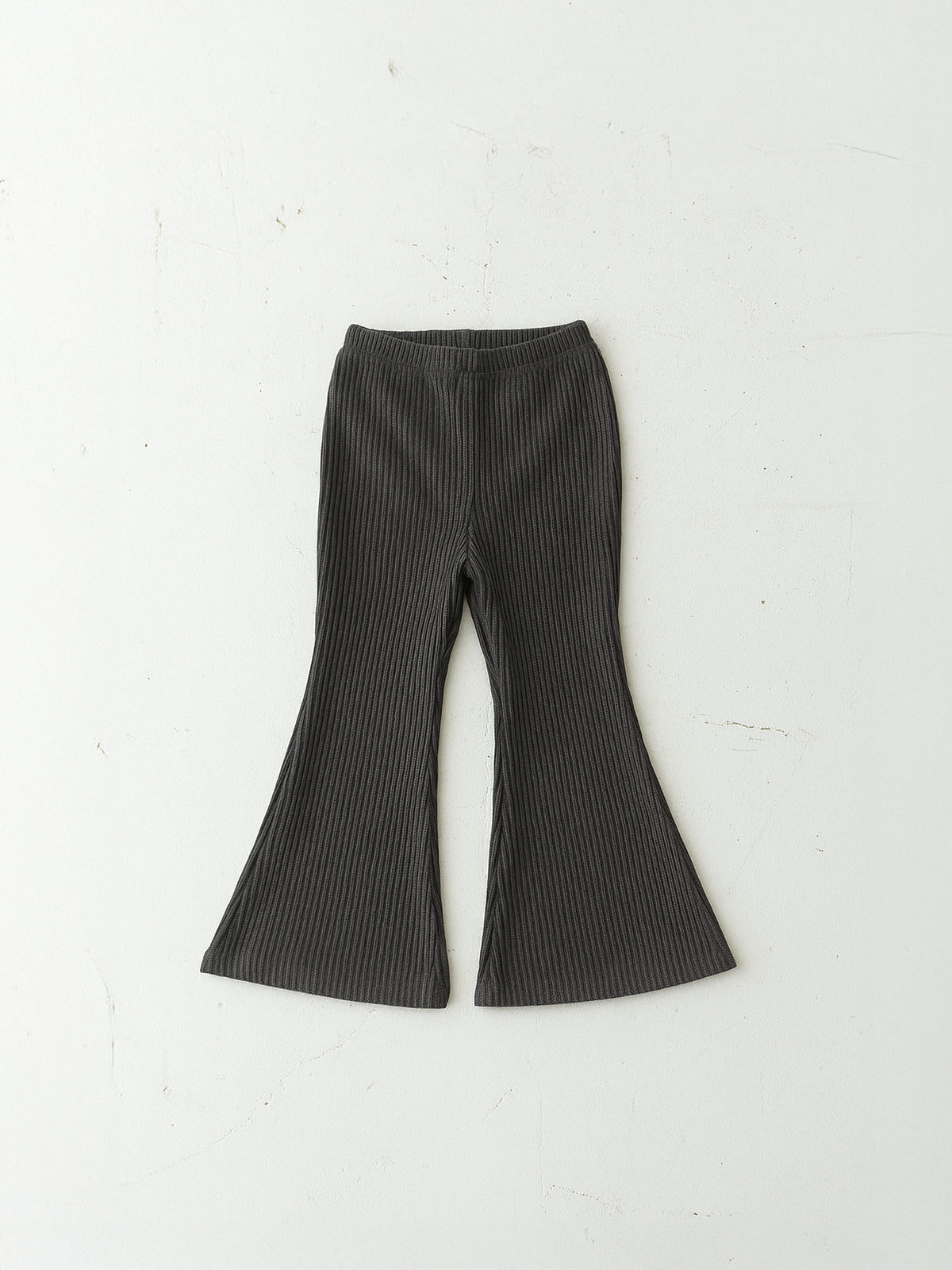 Ribbed flare pants (RRP: 185 RMB)